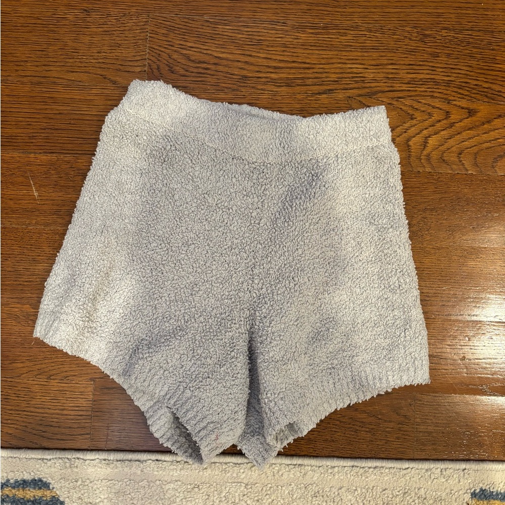 Babaton Grey Fuzzy Pajama Bottoms